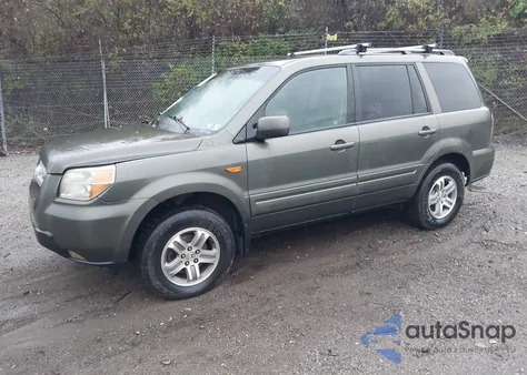 2006 Honda Pilot Ex-L из США, поврежденный, VIN 5FNYF18626B029932